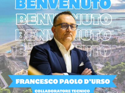 Vitulano Drugstore Manfredonia, Francesco Paolo D'Urso nuovo collaboratore tecnico